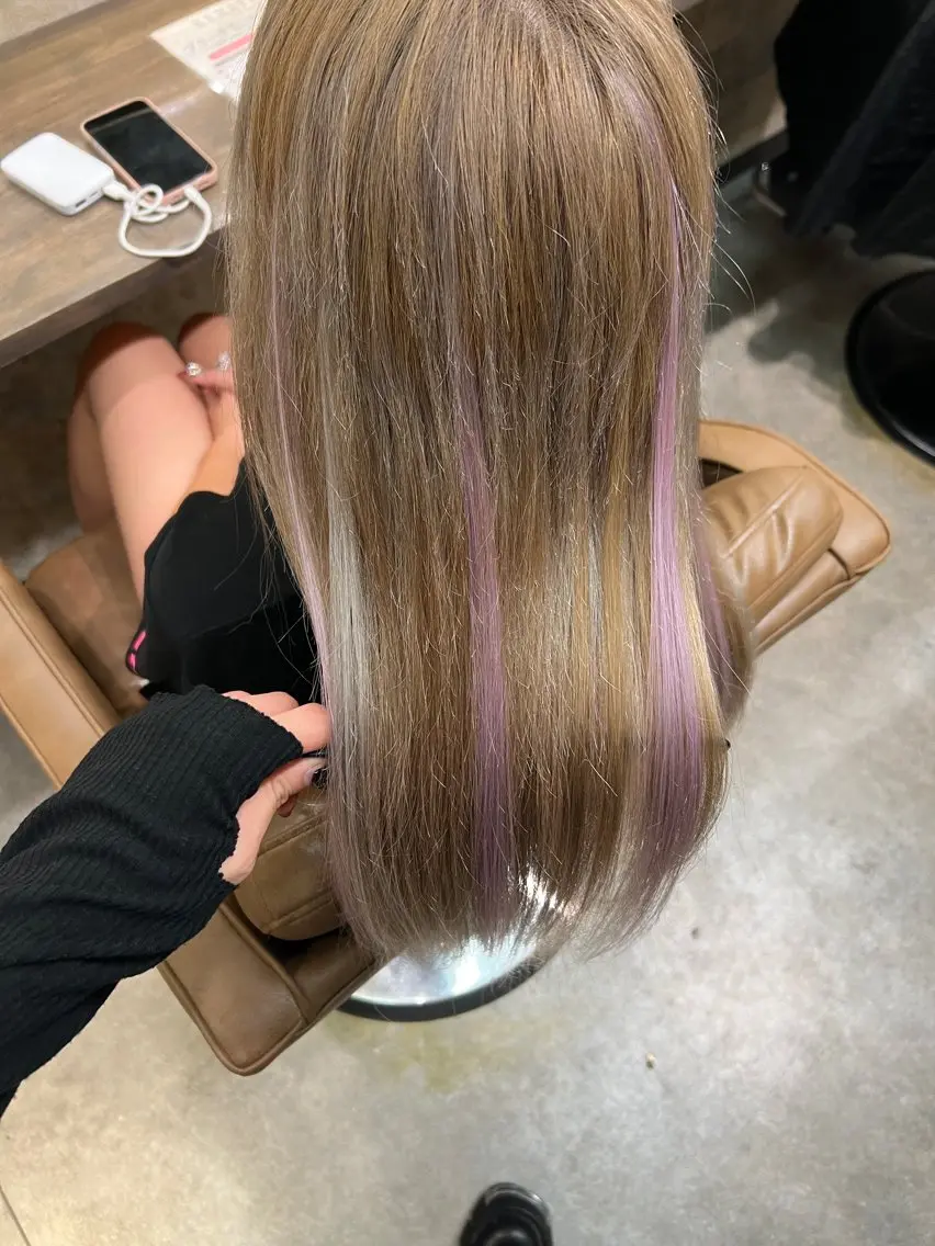 ロング エクステ 和久井 琉空のヘアスタイル