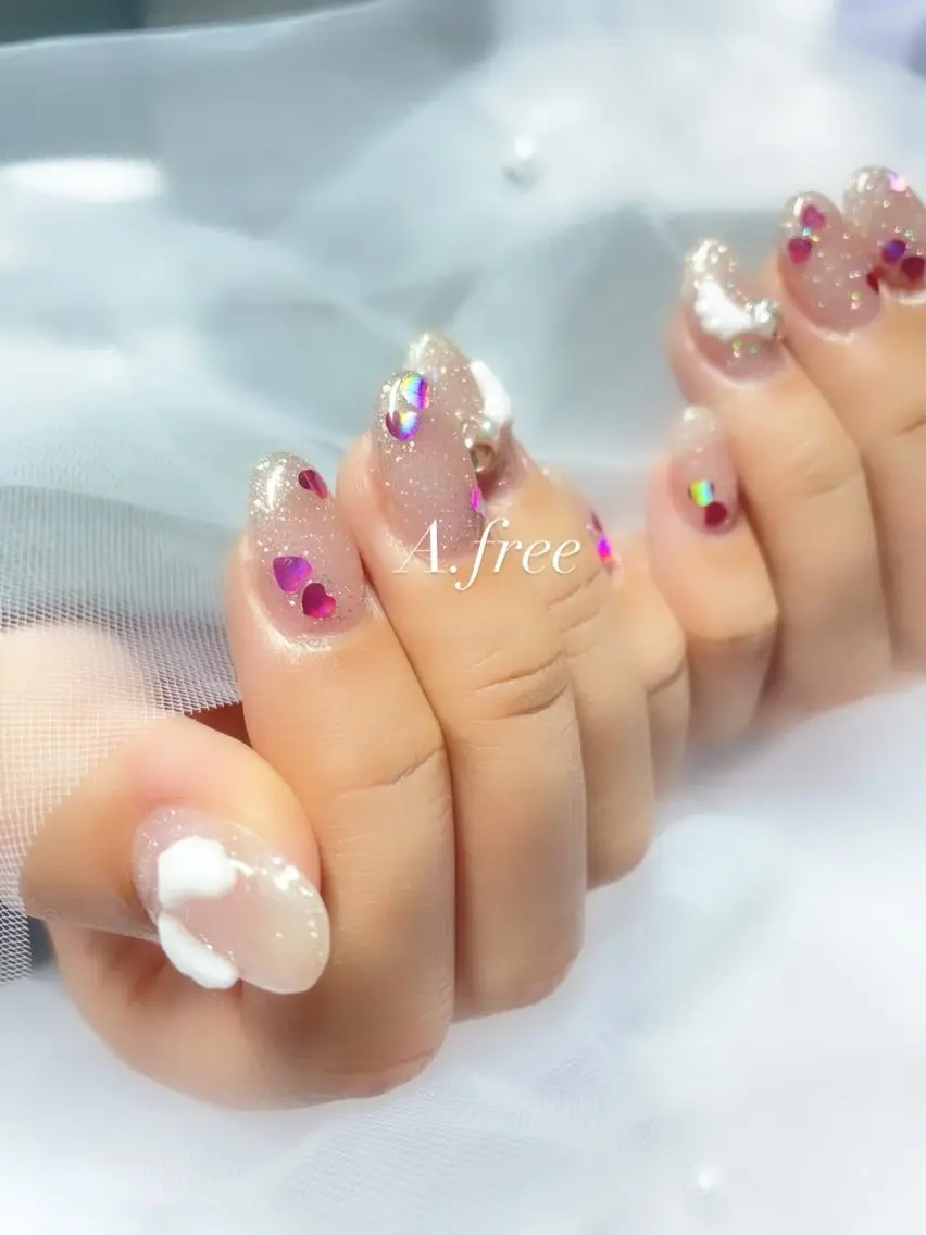 ネイル ジェルネイル A.free✧*｡ アレルギー対応✧*｡のネイルデザイン