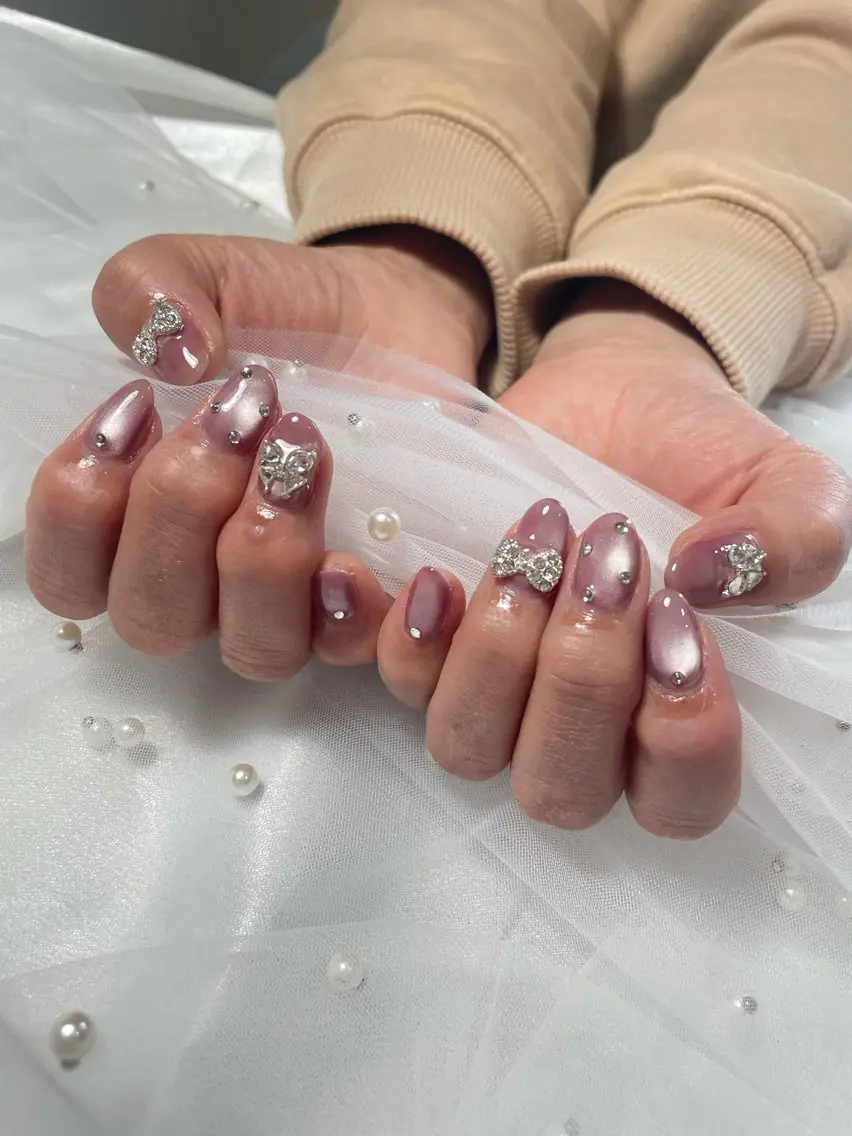 ネイル ハンドネイル Betty❤︎ ネイル＆よもぎ蒸しのネイルデザイン