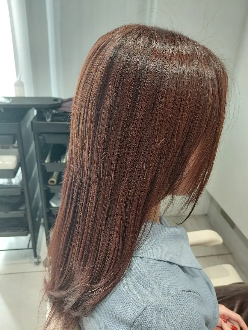ロング ヘアカラー トリートメント 柳(ユウ)/表参道 ✨️モデル募集中✨️のヘアスタイル