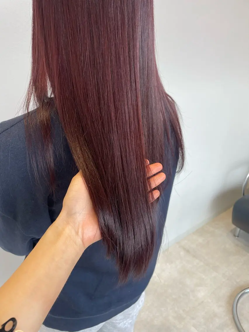 ロング 髪質改善 ニュースタイル SOHOのヘアスタイル