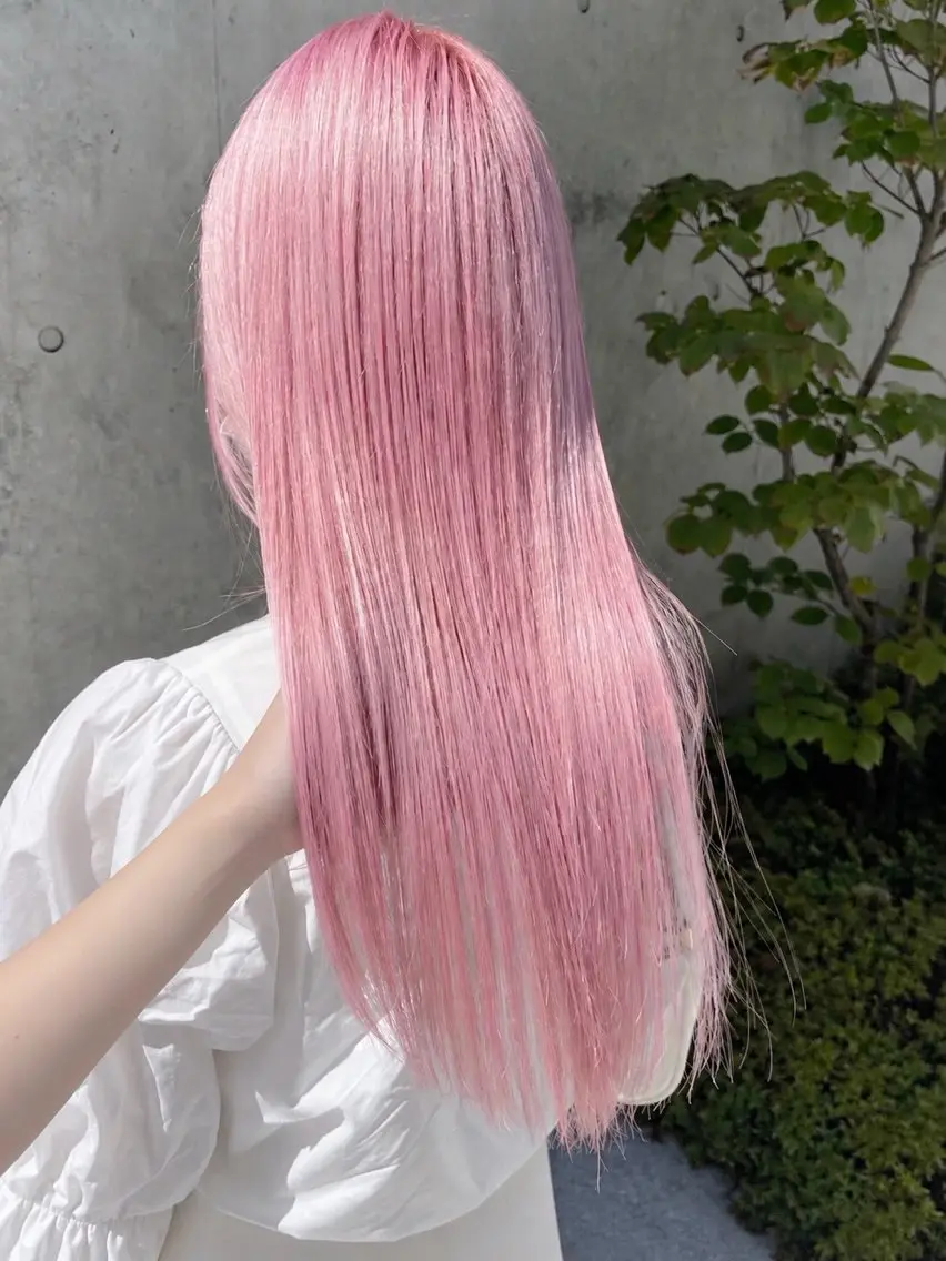 カラー ピンク/ミルクティ/ アレンジ/みはね🎀のヘアスタイル