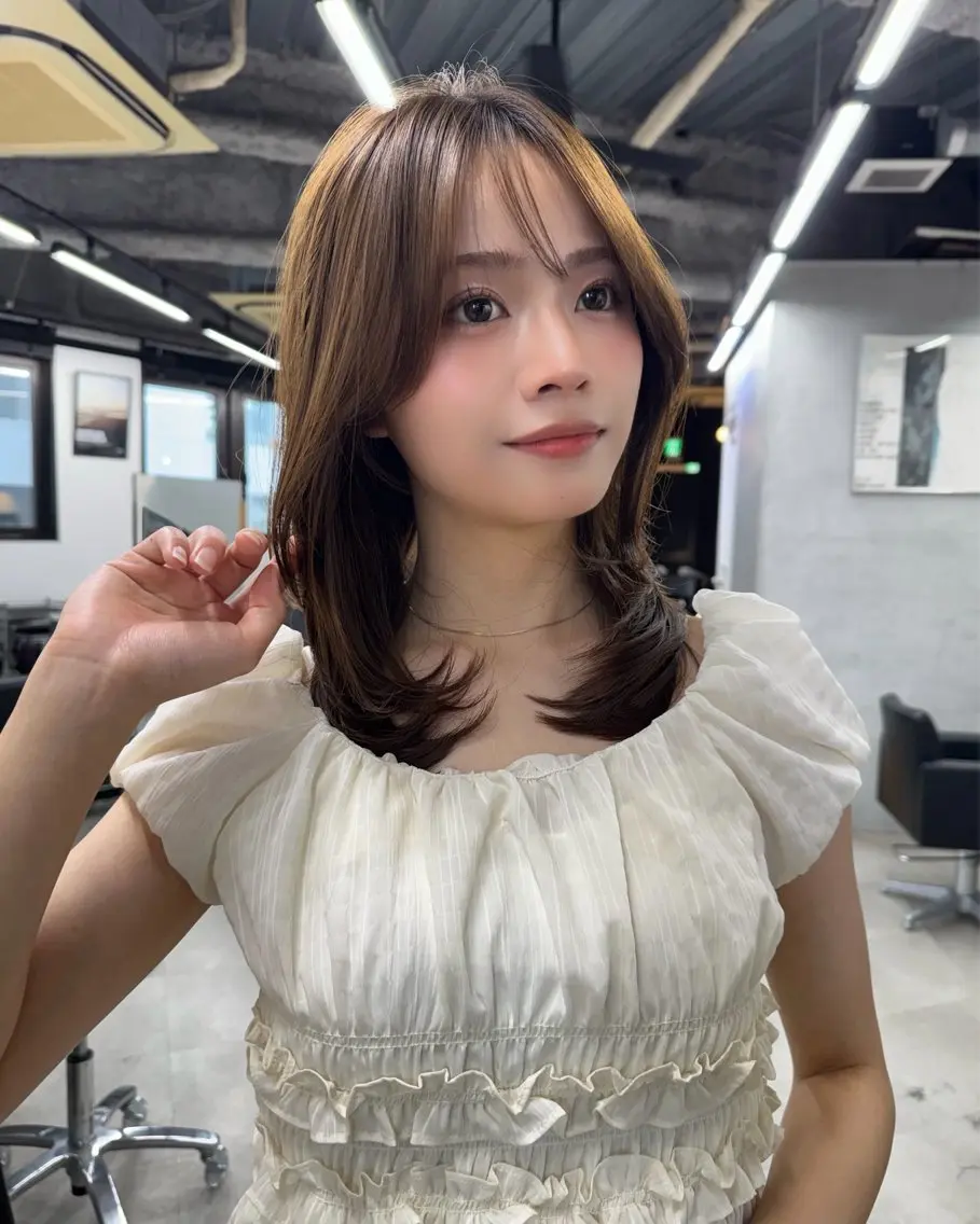 ミディアム KILLA ゆめか🦋のヘアスタイル