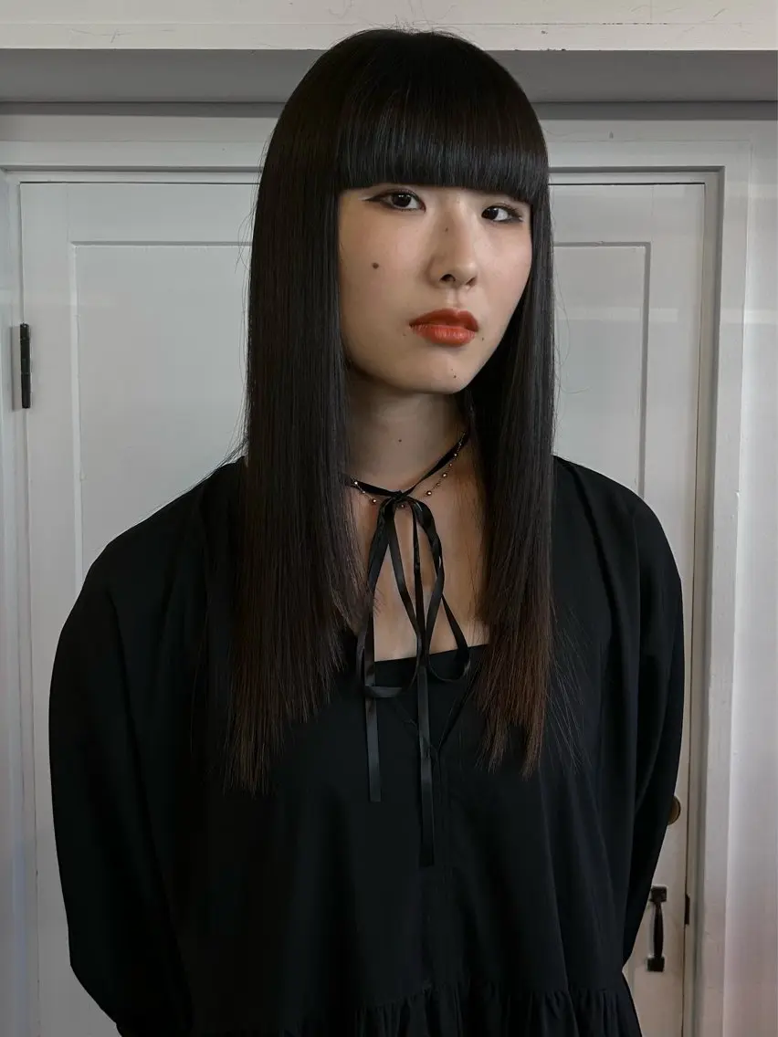 【無料】縮毛矯正リタッチの写真
