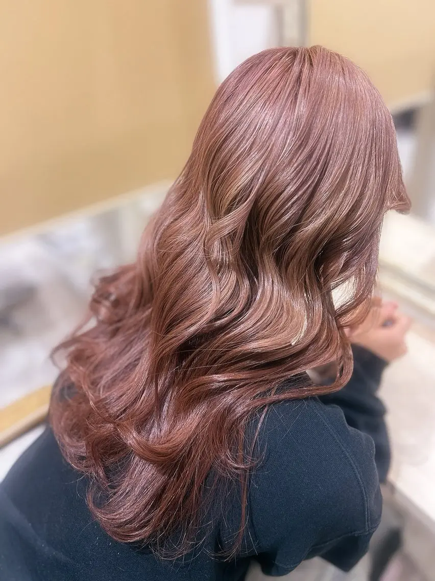 【✨️うる艶✨️】🎀保湿カラー+✂️カット※ブリーチ特殊カラー不可・ロング料金+1100円 詳細をご確認ください⬇️の写真