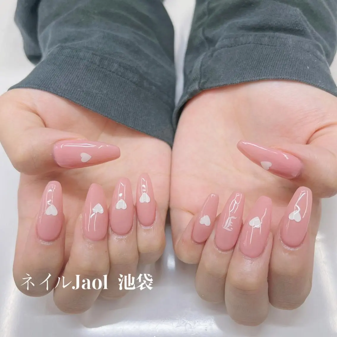 ロング ネイルJaol 池袋のネイルデザイン