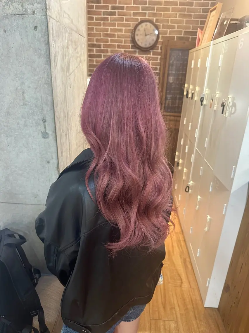 1ブリーチ＋オンカラー＋1steptreatment♡の写真