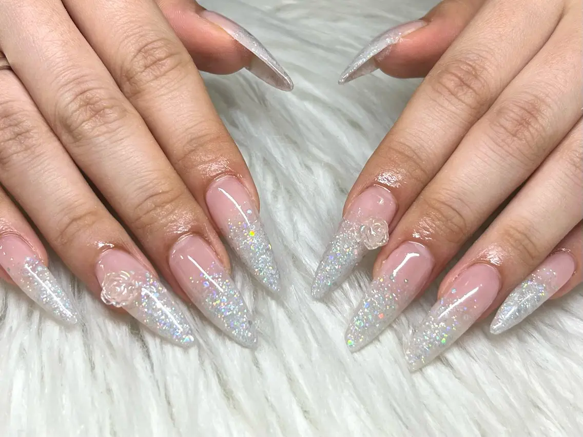💅チップ長さ出し10本＋ワンカラー💅の写真