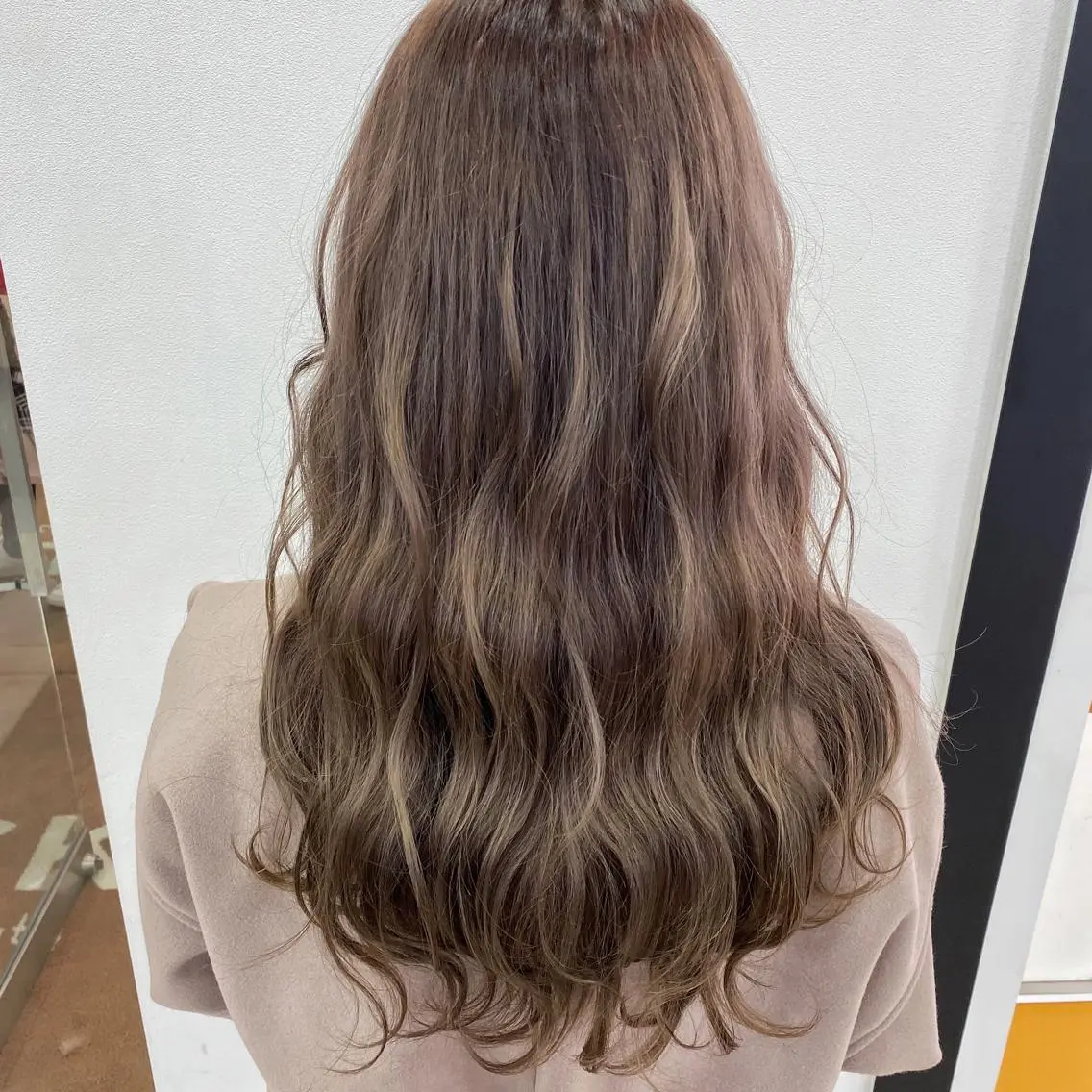 ロング メンズ縮毛矯正 ニュアンスパーマのヘアスタイル