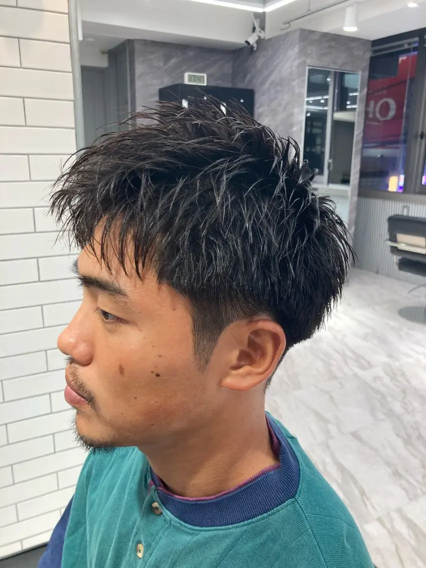 ショート メンズ カット 🔥メンズ特化🔥 坂下遥翔のヘアスタイル