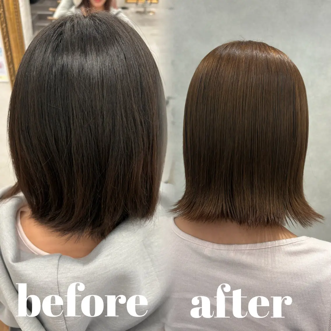 セミロング カラー ヘアカラー ピンクカラーアレンジ 🩷AYANA🩷のヘアスタイル