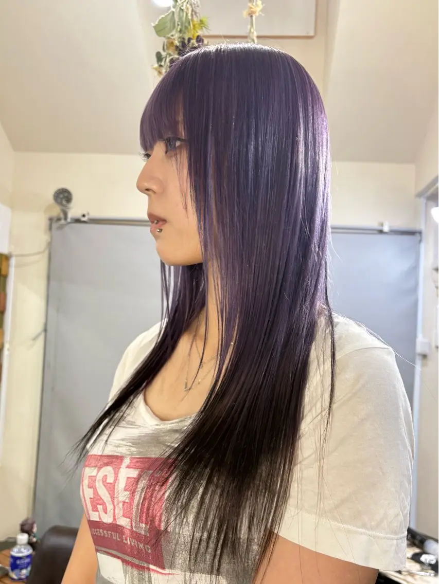 ミディアム カラー 渡辺 健太のヘアスタイル