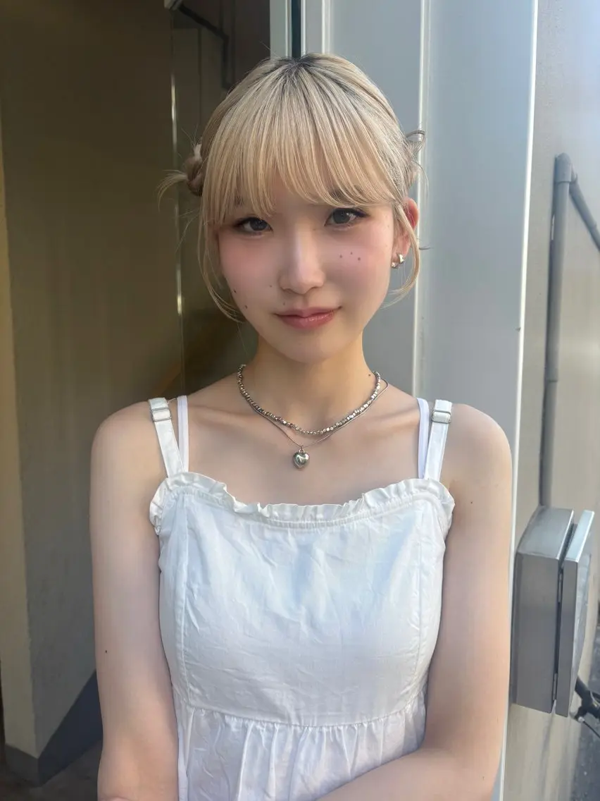 ヘアアレンジ ヘアセット siki hinaのヘアスタイル