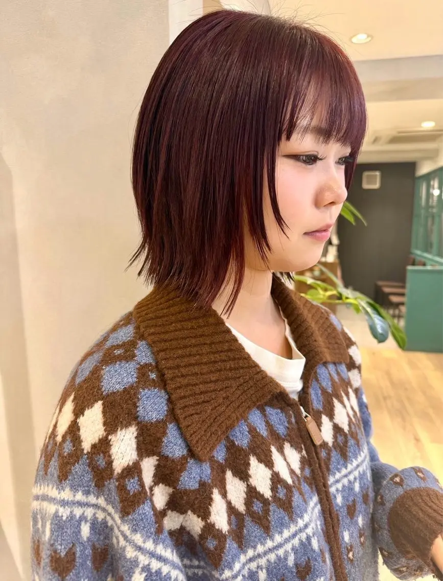 カラー ヘアカラー 山浦 琴実のヘアスタイル