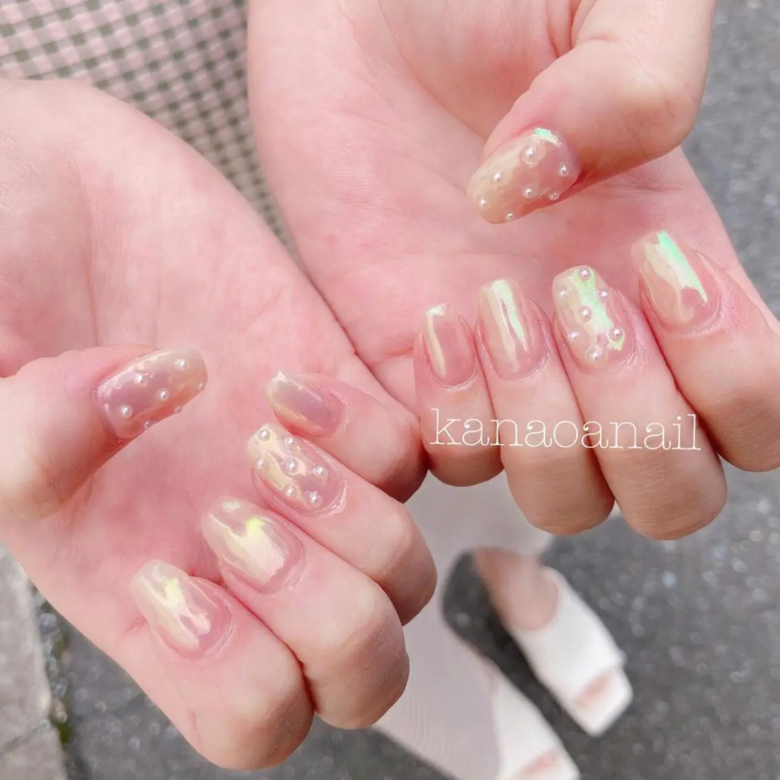 ネイル 地爪育成💅 kanaoanailのネイルデザイン