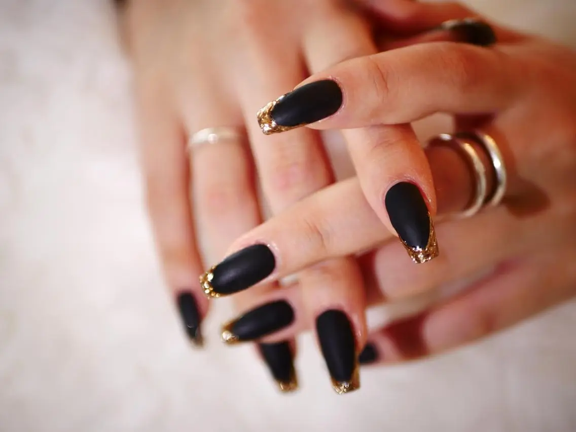 ロング ネイル マグネットネイル マットネイル ufu.nail yuukiのネイルデザイン