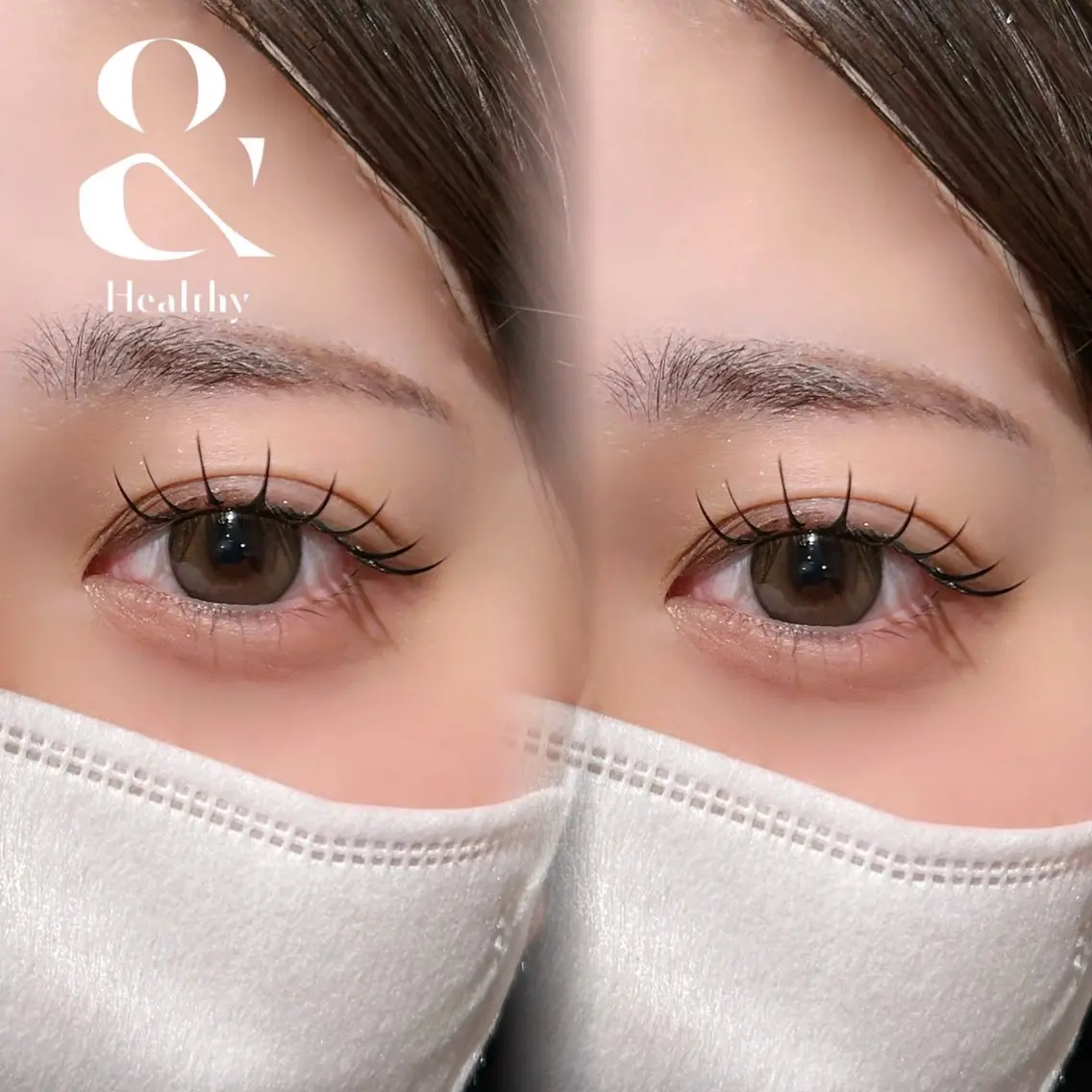 マツエク・マツパ マツエク H  eyelash ⌇𝐦𝐢𝐮 ☽のマツエク・マツパデザイン