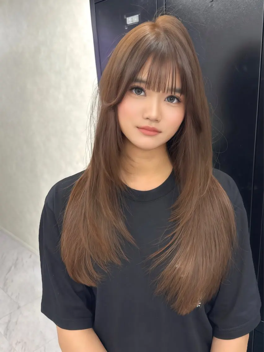 ロング カラー エクステ 🌈評価No.1🌈 艶髪カラー❌エクステのヘアスタイル