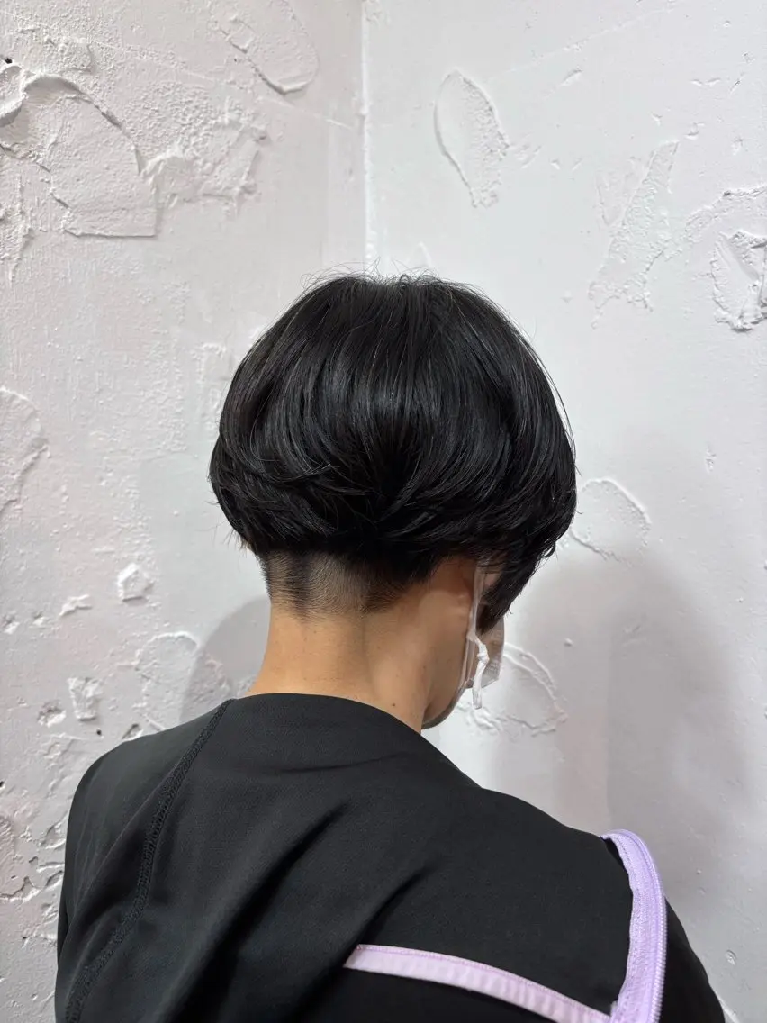 ショート パーマ ショートヘア カット パーマ 髙木 雅子のヘアスタイル