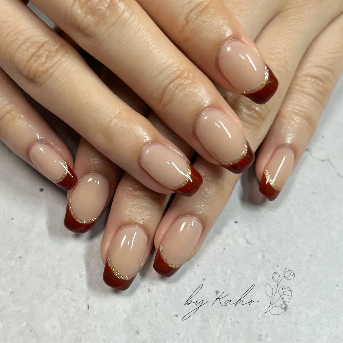 ネイル ラメ(グリッター) NAiL by.kahoのネイルデザイン