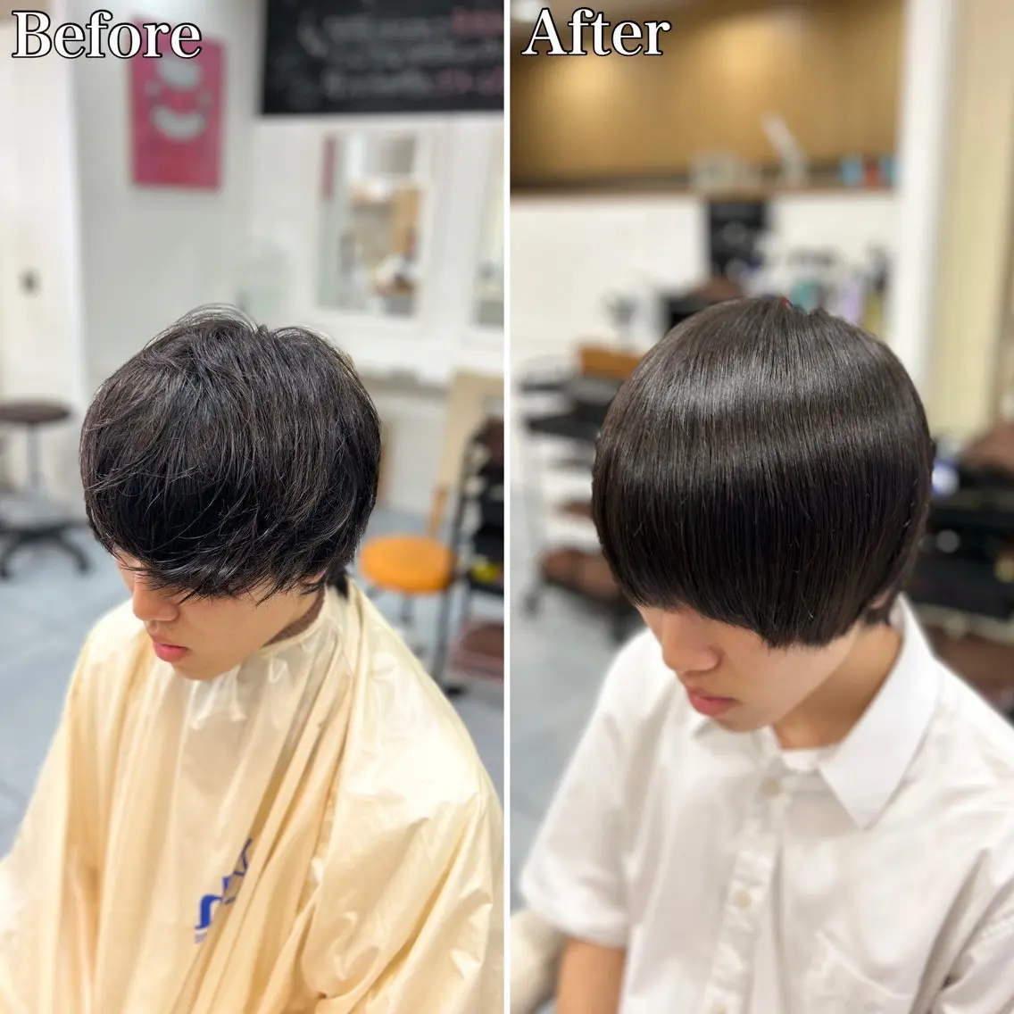 ショート パーマ メンズ マッシュ 縮毛矯正 カット トリートメント 🔮メンズ縮毛矯正 メンズパーマ💎竹永のヘアスタイル