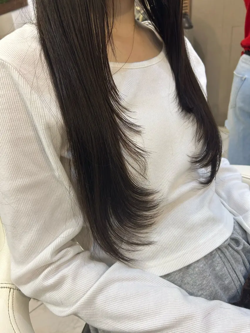 ロング ハイレイヤー レイヤーカット Kurumi☆彡 練馬バウハウスヘアのヘアスタイル