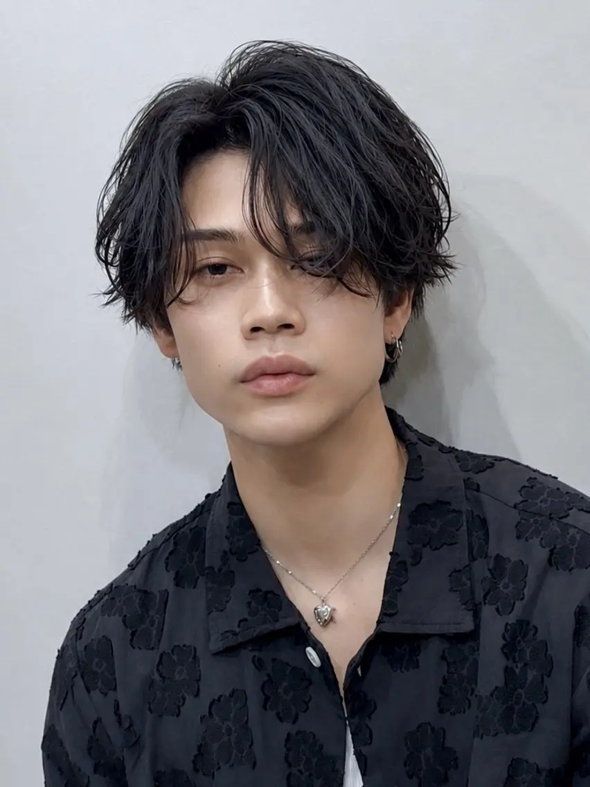 ショート パーマ ✂️メンズサロン✂️ SHINE✨浅野士稀のヘアスタイル