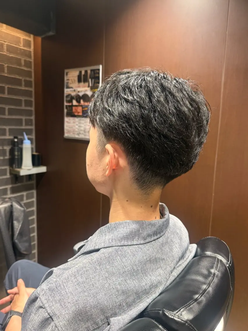 メンズ ビジネス 刈り上げ 久保 ことねのヘアスタイル