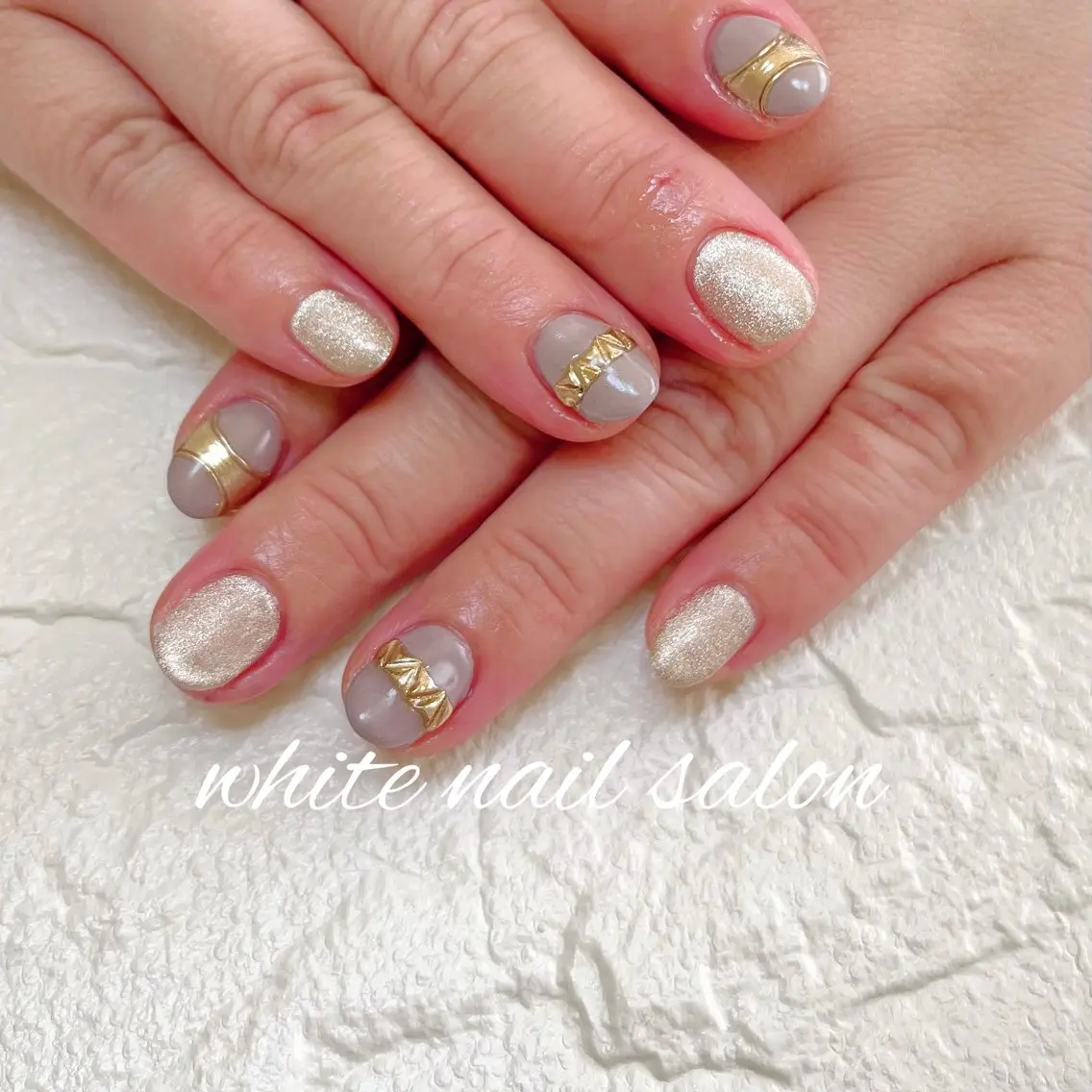 ネイル ハンドネイル white nail salonのネイルデザイン