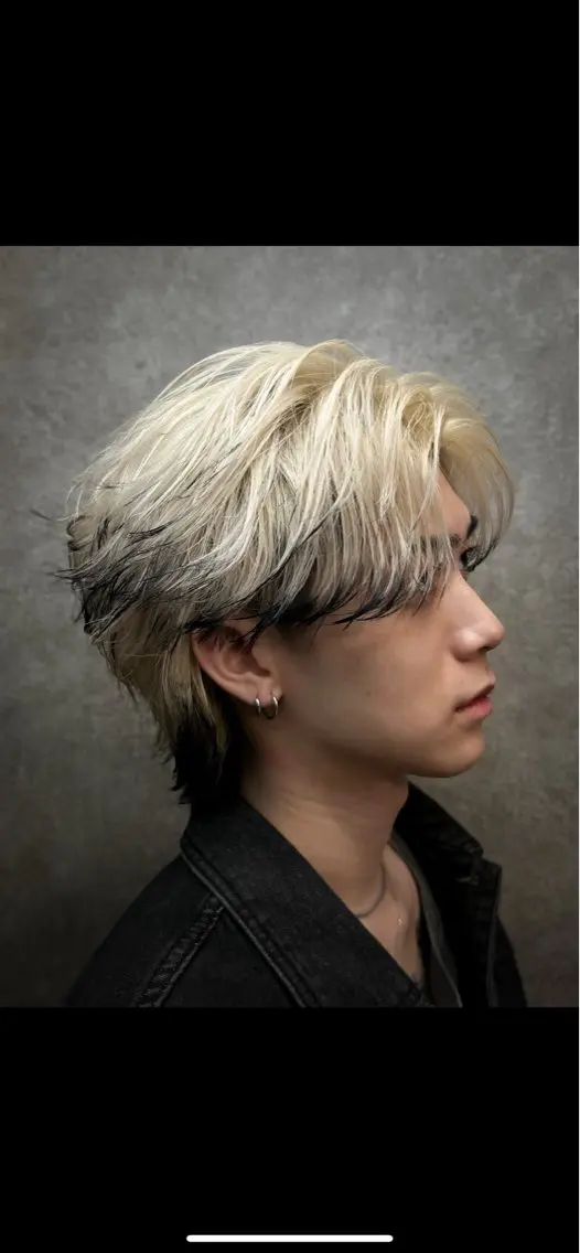 ショート ヘアカラー STANCE MEN'S公式のヘアスタイル