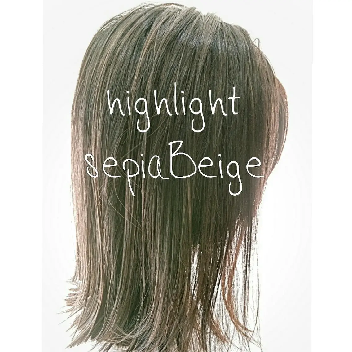 ミディアム カラー たき  あいみのヘアスタイル