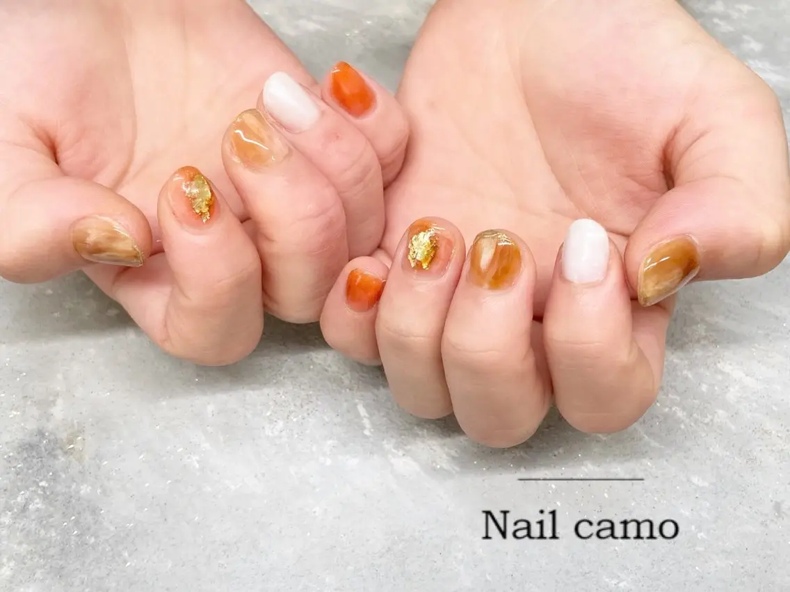 ネイル ハンドネイル 🌟Nail camo🌟のネイルデザイン
