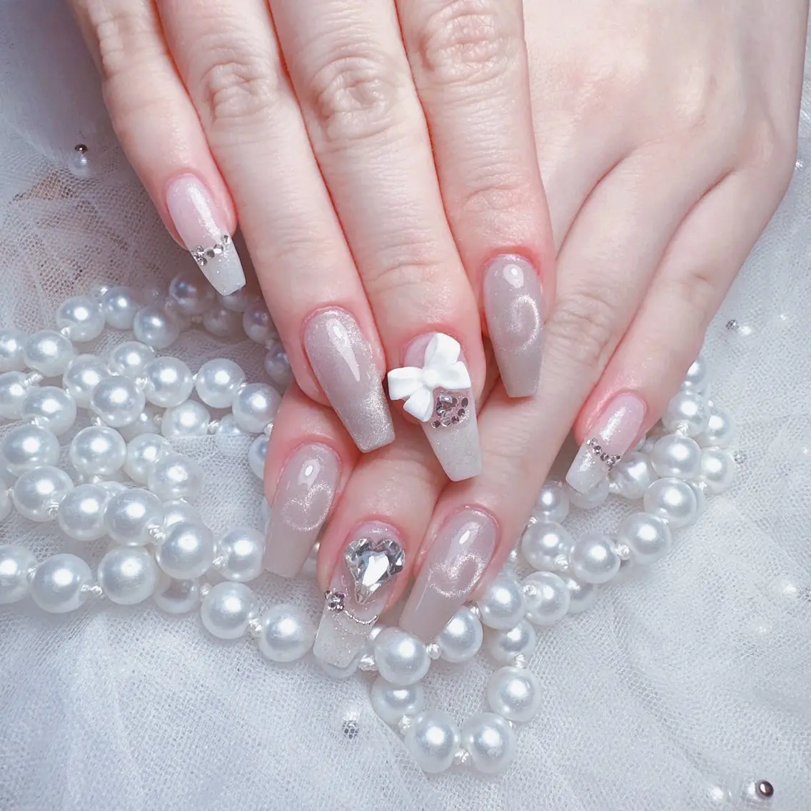 ネイル ハンドネイル 🎀M nails✨ ビューティーのネイルデザイン