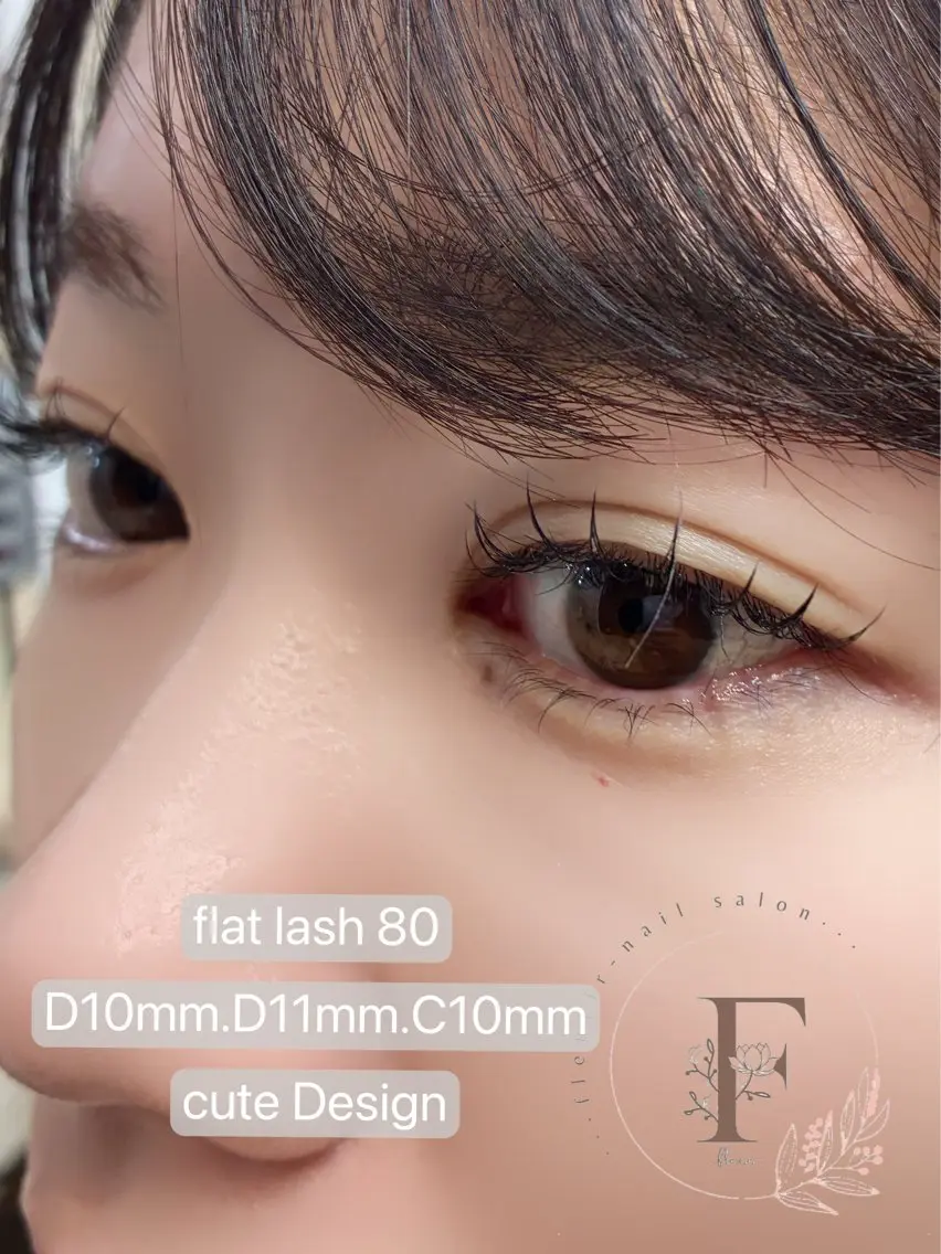マツエク・マツパ seika FL'EBISUのマツエク・マツパデザイン