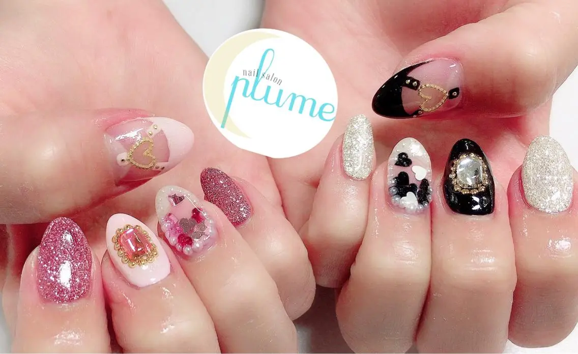 ネイル ハンドネイル plume nail ☆韓国ネイルのネイルデザイン