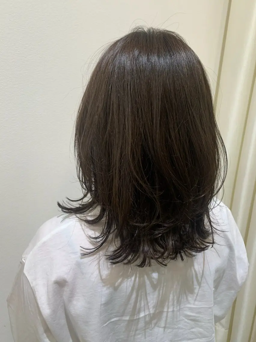 ❤️カット＋ワンカラー🩷の写真
