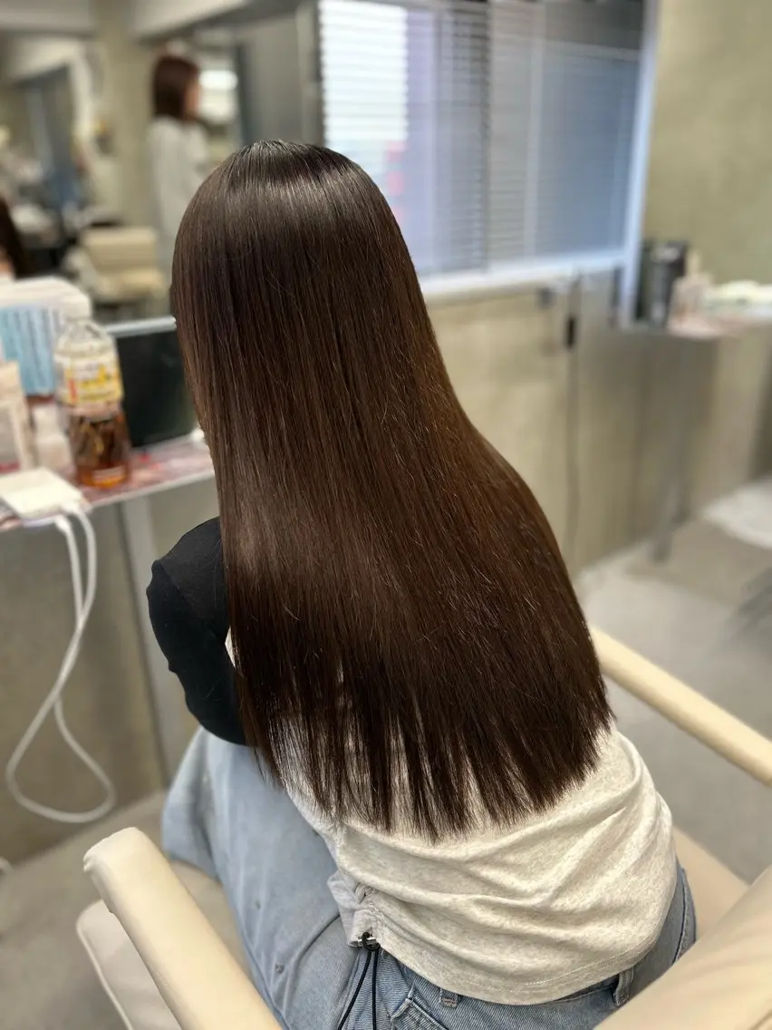 髪質改善ストレートの写真