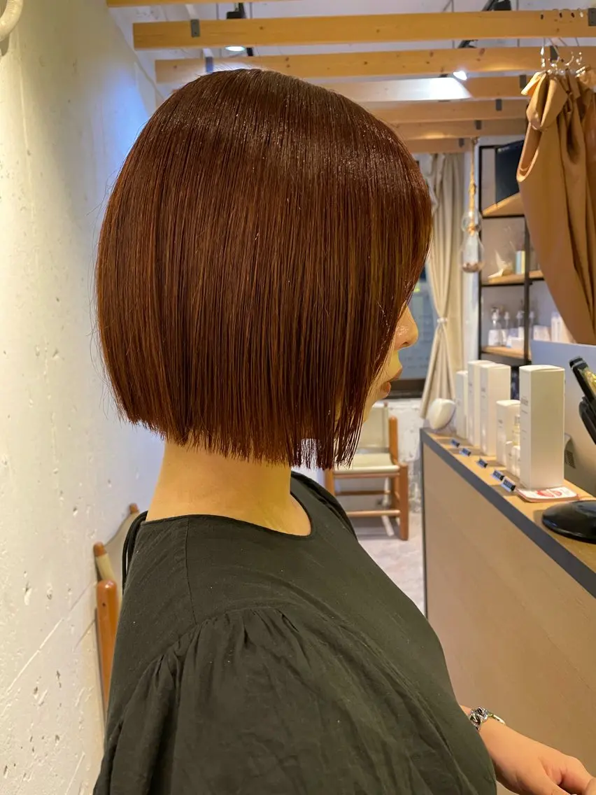 ショート カラー カット ヘアカラー hisano / ハイトーン･透明感のヘアスタイル