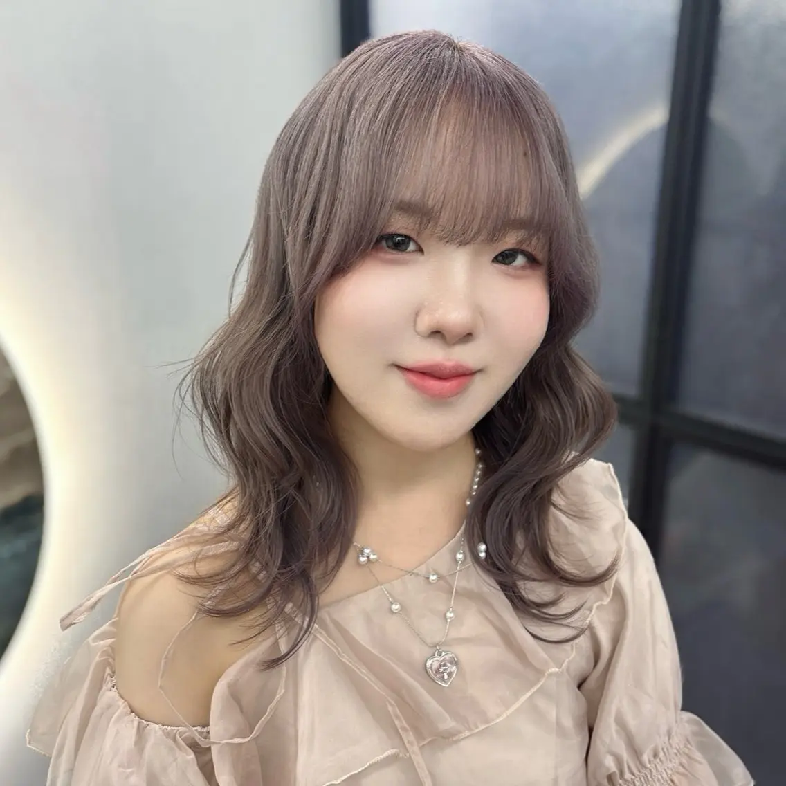 セミロング カラー ヘアカラー Ren. 🦋デザインカラーのヘアスタイル