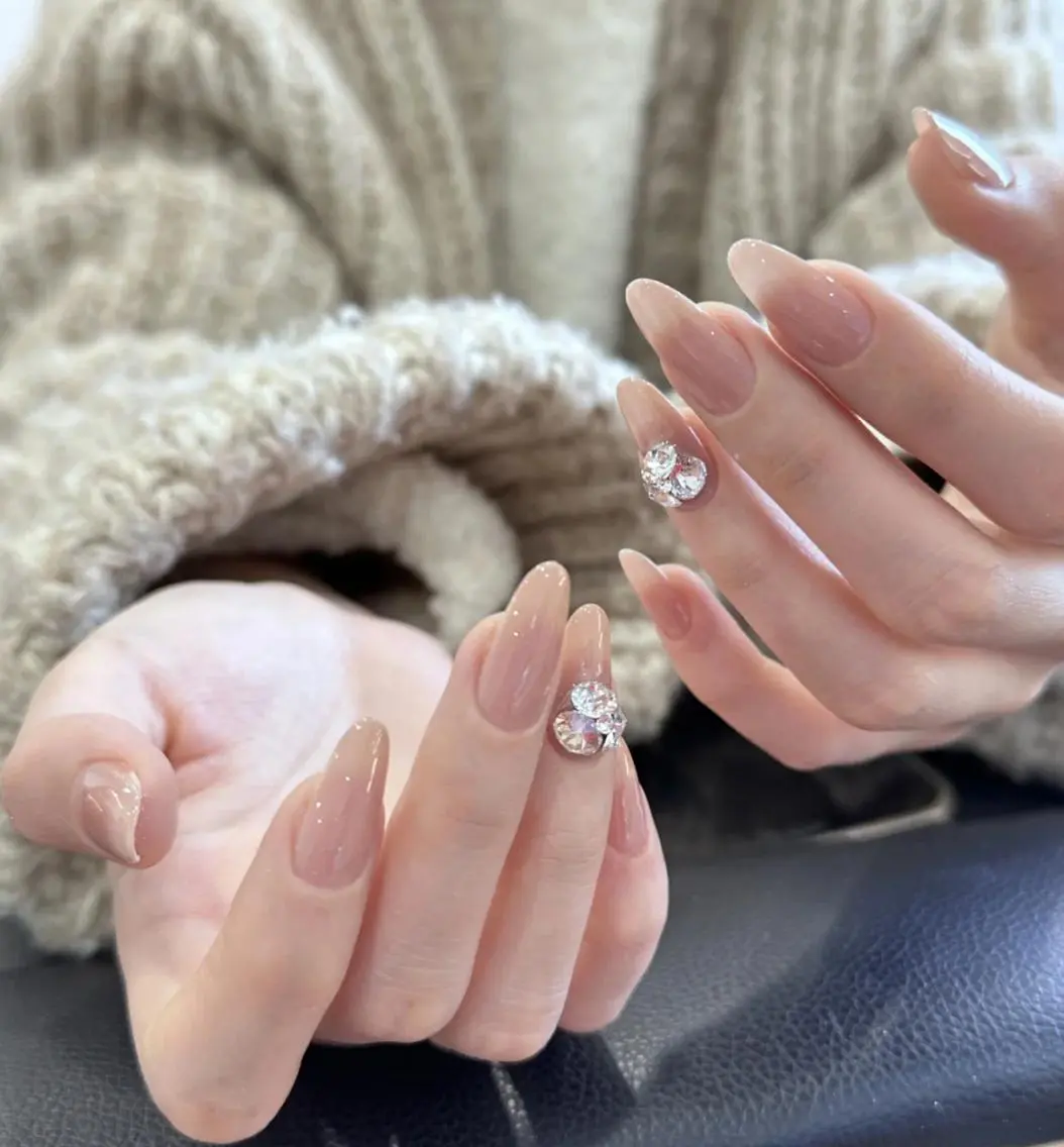 ネイル By moonネイル 🌷ワンホン/韓国風のネイルデザイン