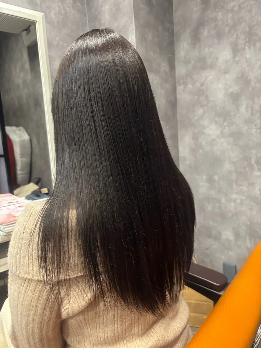ロング 高橋 くるみのヘアスタイル