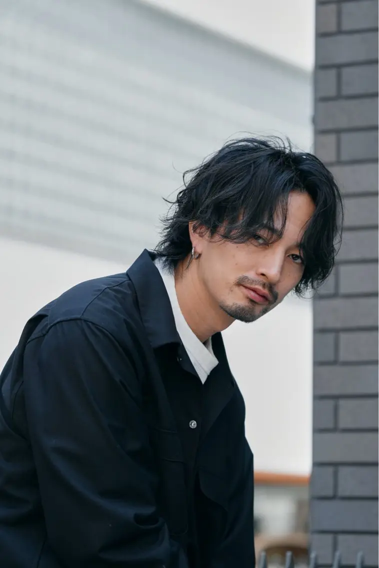 ミディアム パーマ ミディアムパーマ カット パーマ クドウレイ fifth神南のヘアスタイル