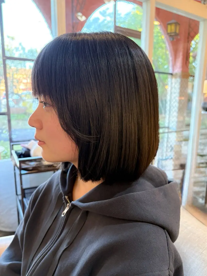 ショート ボブ 石平 暖のヘアスタイル