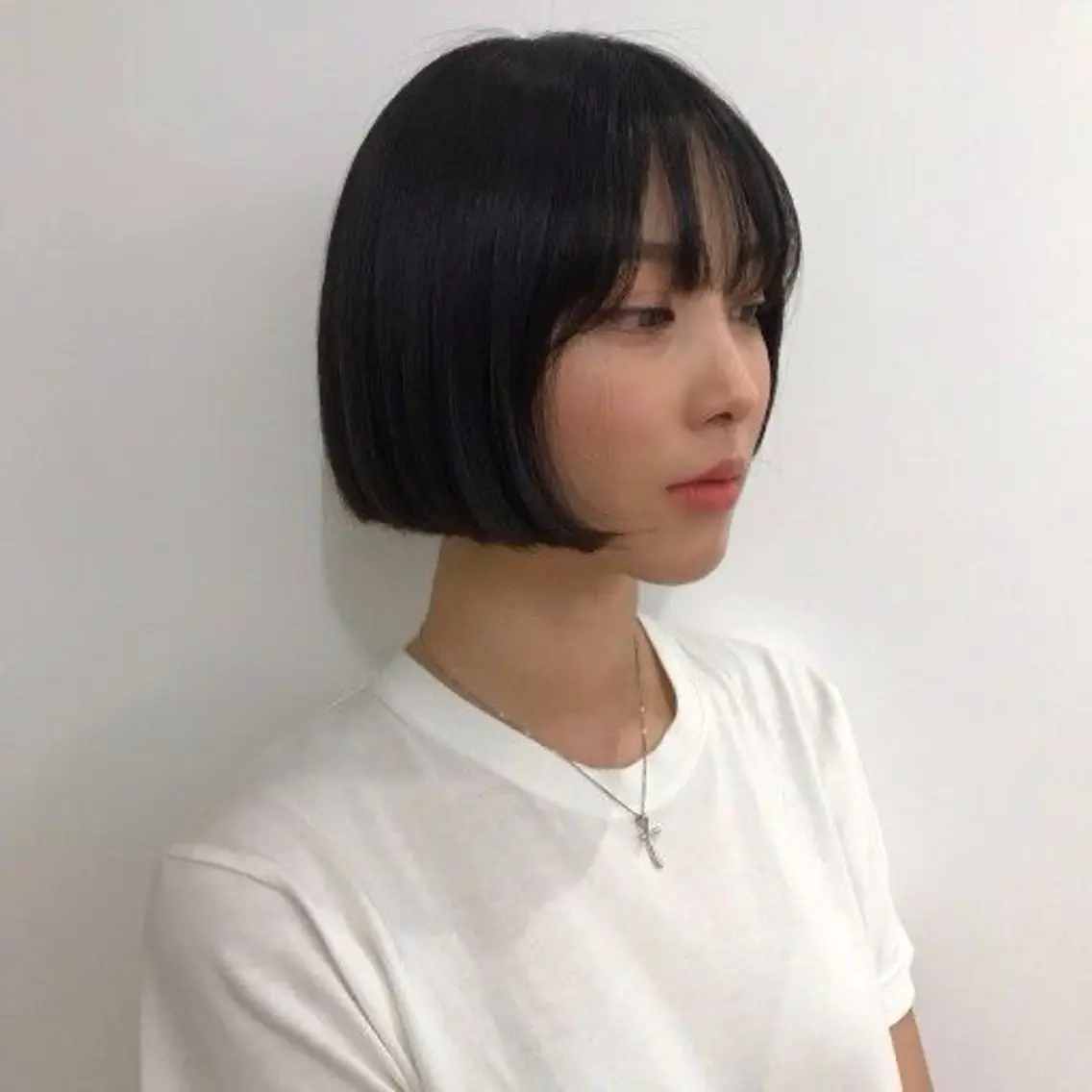 ショート ショートボブ ボブ ショートヘア MINAMO 韓国レイヤーのヘアスタイル