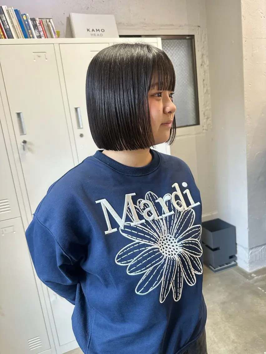 ショート ハッシュカット🎀 レイヤーカットのヘアスタイル