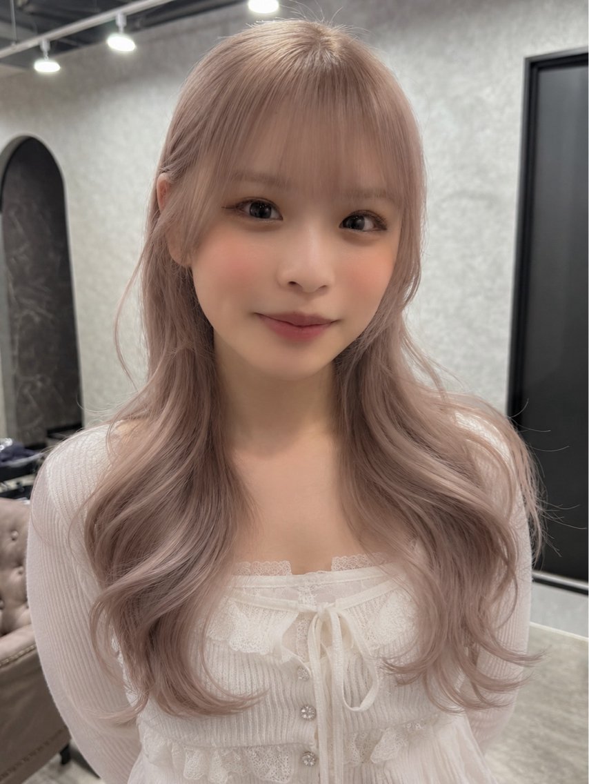 ロング カラー 🌙町田ブリーチ特化 🌙れいのヘアスタイル