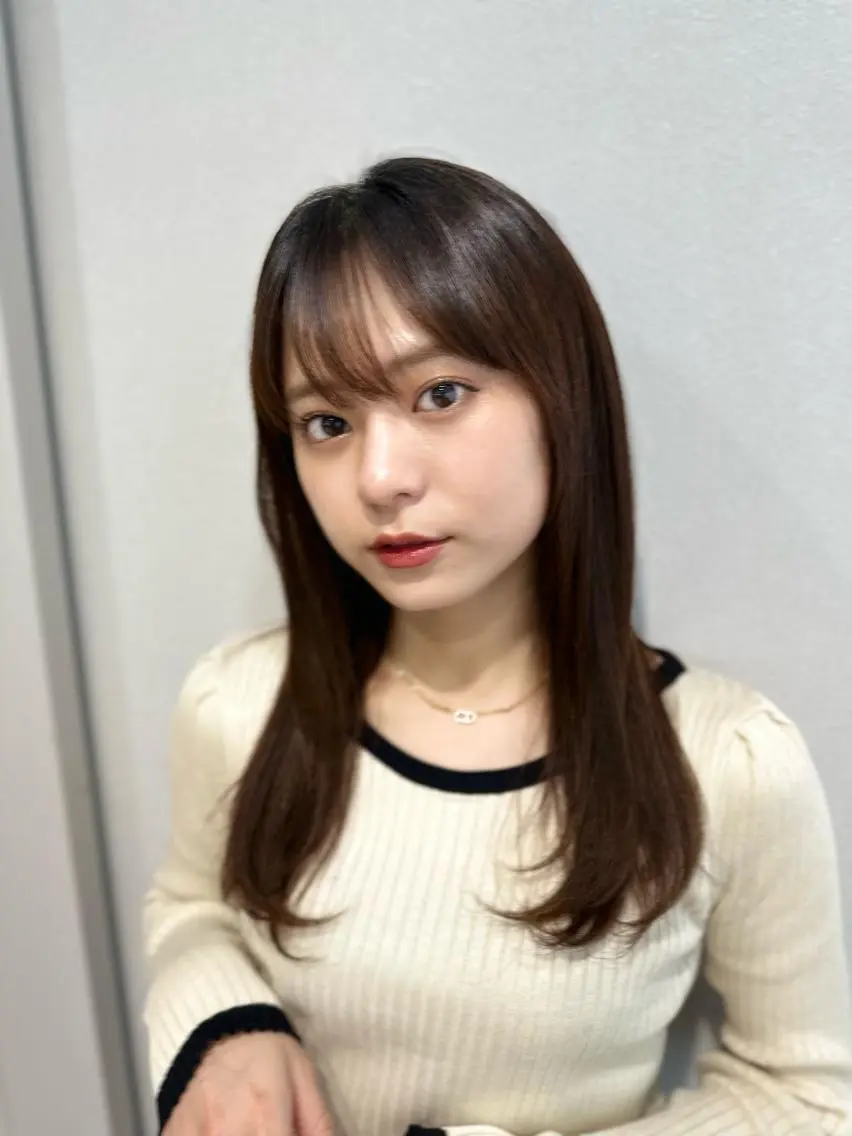 【髪質改善】コスメストレート+カット+OAKウォータートリートメントの写真