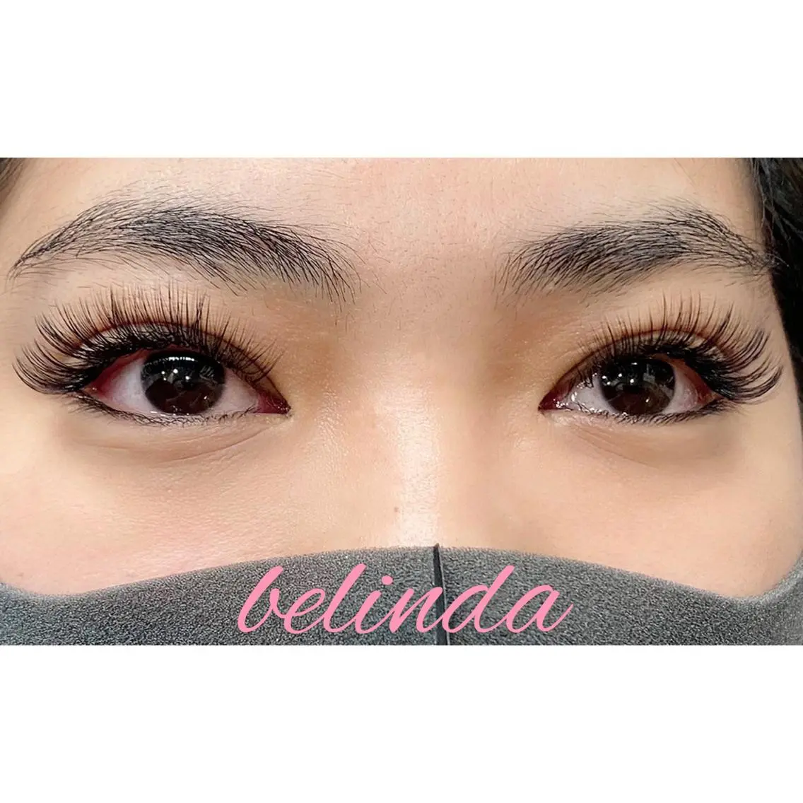マツエク・マツパ キュート Dカール ボリュームラッシュ eyelist Kaoriのマツエク・マツパデザイン