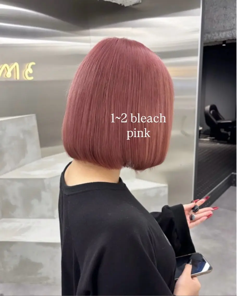 ミディアム カラー カット ヘアカラー 🧸🎀ブリーチ ‪栄🎀🧸かのんのヘアスタイル