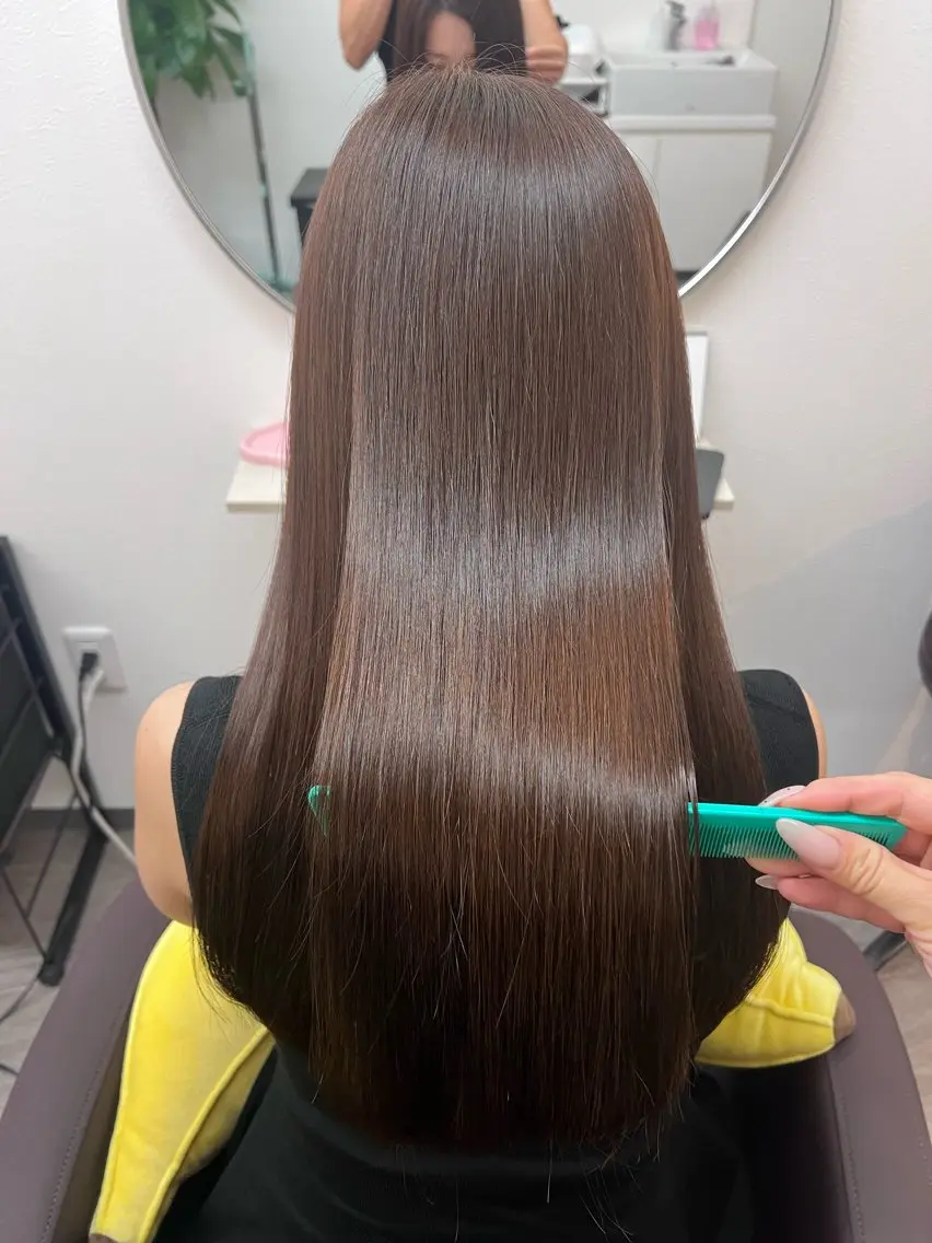 ロング トリートメント トリートメント ヘッドスパ 《海外ヘア》艶カラー Mariaのヘアスタイル
